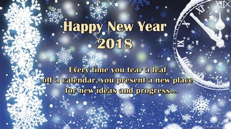 Happy New Year Wish Cards 2018 9to5 Car Wallpapers