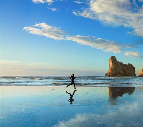 Running On The Beach Wallpaper By Jdbowers 77 Free On Zedge™
