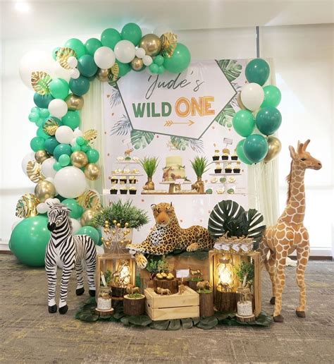Wild One Safari Party Birthday Party Ideas For Kids Wild Birthday