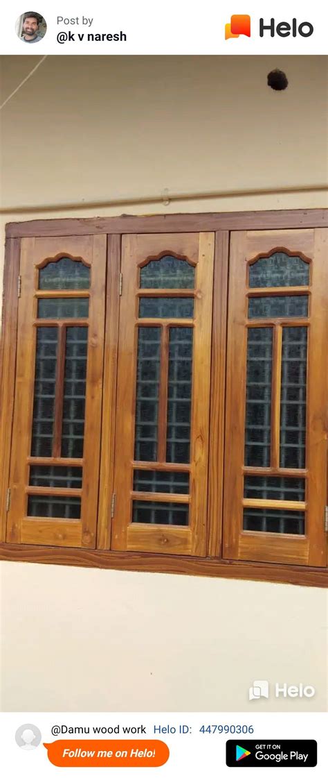 Latest Wooden Window Designs