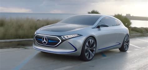 Mercedes Benz Showcases Latest All Electric Compact Car Working