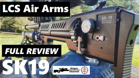 LCS Air Arms SK 19 Full Review Semi Full Auto PCP Air Rifle 100