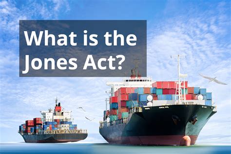 Why Is The Jones Act Important All Of A Sudden World Trade Center