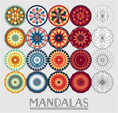 Simple Mandalas 49516 Decorations Design Bundles