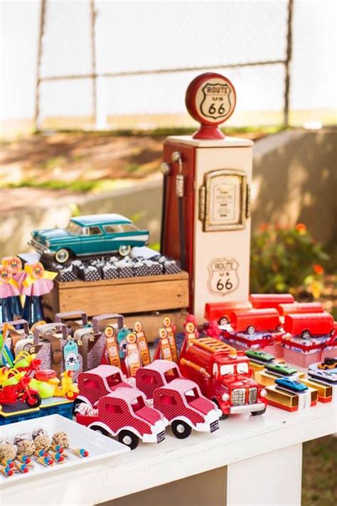 The checkered flag is instantly recognizable as the icon for a high speed, intensive race to the finish line. Vintage Car Party | Vintage car party, Car themed parties ...