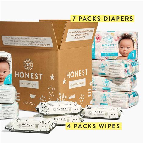 Diaper Subscription Monthly Diapers And Wipes L The Honest Company