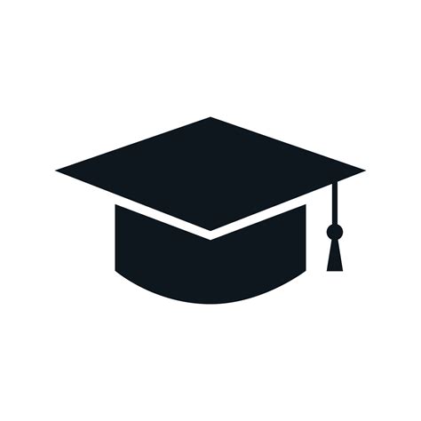 Graduation Cap Icon Education Symbol And Sign Vector Illustration