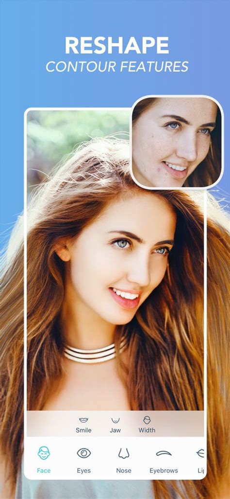 ‎facetune2 Best Selfie Editing On The App Store Smooth Face Face Facetune App
