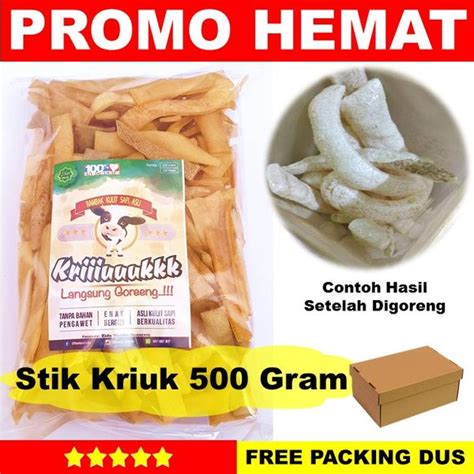 Jual Krupuk Kerupuk Rambak Jangek Krecek Kulit Sapi Asli Camilan