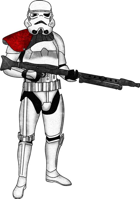 Stormtrooper Commander Red Pauldron Stormtrooper Red Commander
