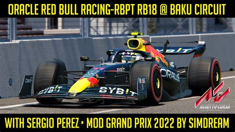 Assetto Corsa Oracle Red Bull Racing RB18 Baku City Circuit With