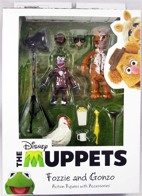 The Muppet Show Fozzie And Gonzo Action Figure Diamond Select Best Of