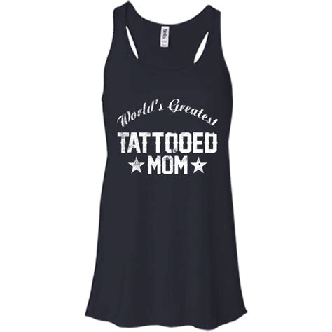 Worlds Greatest Tattooed Mom Shirt Hoodie Tank Teedragons