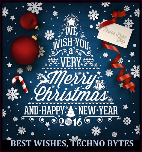 Season Greetings Happy Holidays Techno Bytes