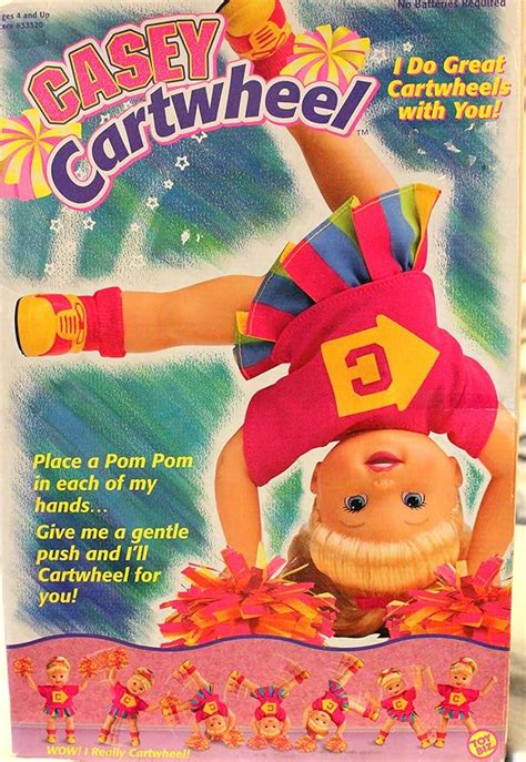 Casey Cartwheel Doll With Pom Poms Uk Toys And Games