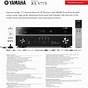 Yamaha Rx V385 User Manual
