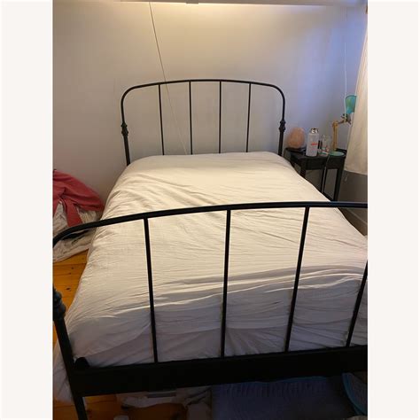 Ikea Bed Black Iron Frame Aptdeco