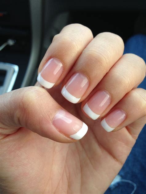 Gel Nails French Tips Natural Look French Tip Gel Nails Gel Nails Long Gel Nail Tips Glitter