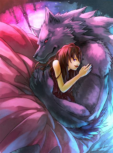 I Wold Prefer To Be A Delicius Trap Fantasy Wolf Fantasy Artwork Dark Fantasy Art Anime Furry
