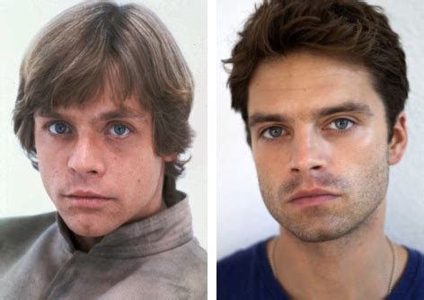Sebastian Stan looks just like Mark Hamill