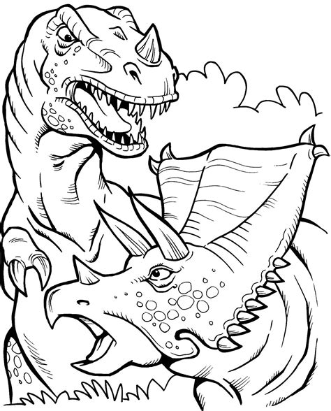 Desenhos Para Colorir Dos Dinossauros