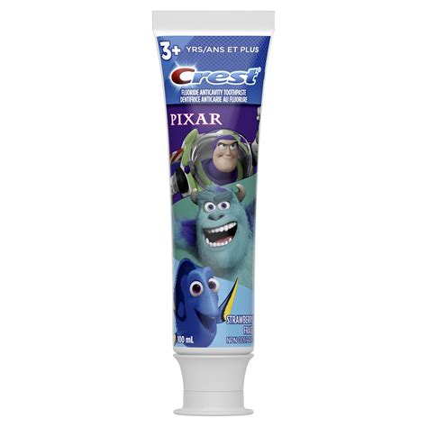 Crest Kids Toothpaste Featuring Pixar Strawberry Walmart Canada