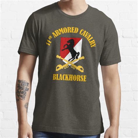 11th Armored Cavalry Veteran T Shirt For Sale By Militaryvetshop