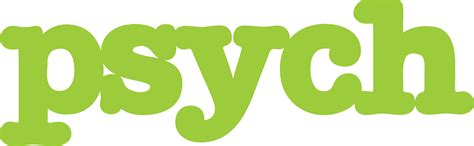 Psych Tv Series 2006 2014 Logos — The Movie Database Tmdb