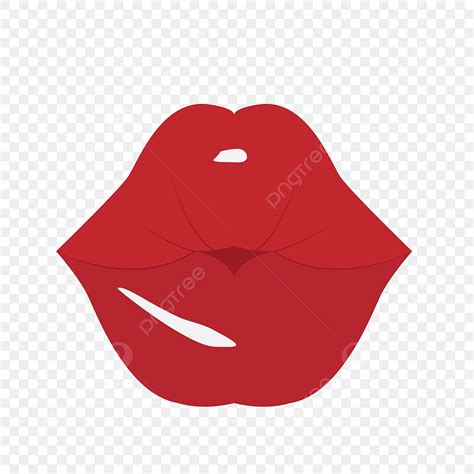 Gambar Bibir Mulut Bibir Clipart Mulut Bibir Merah Seksi Png Dan Vektor Dengan Background