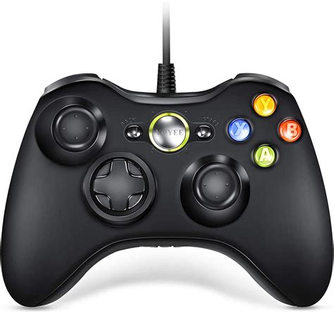 Voyee Xbox 360 Controller Ile Uyumlu Kablolu Usb Gamepad Joystick Microsoft Xbox 360 Slimpc