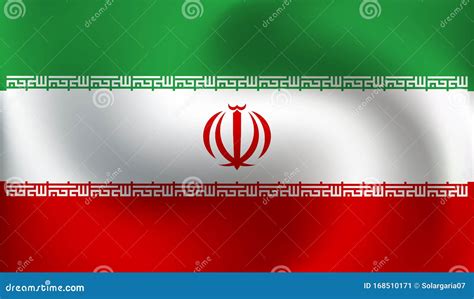 伊朗国旗 — 矢量图插图 向量例证 插画 包括有 聚会所 材料 东部 政府 文化 查出 标志 168510171