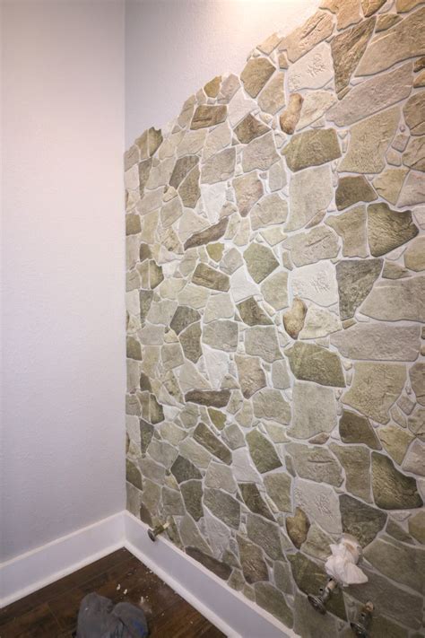 20 Faux Stone Wall Panels Diy