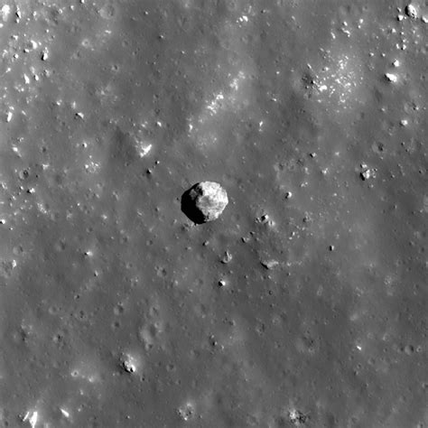 Boulder Or Crater Lunar Reconnaissance Orbiter Camera