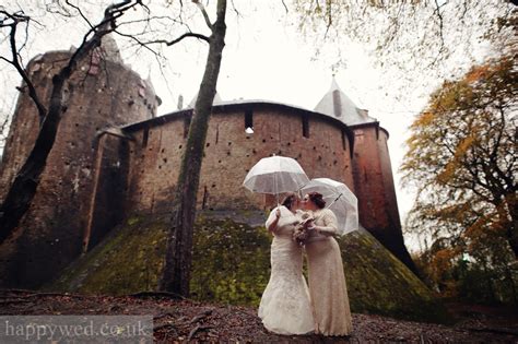 Wedding Photography At Castell Coch Nina And Bethan Wedding