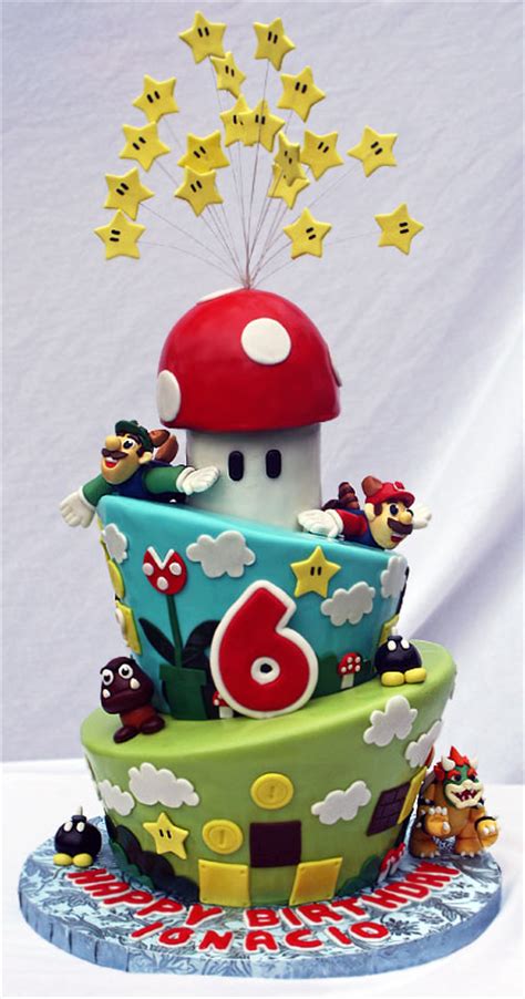 This Is An Awesome Super Mario Bros Birthday Cake Pic