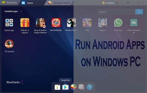 Run Android Apps On Windows Pc Guide Troubleshooter
