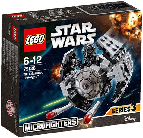 Lego Star Wars 75128 Tie Advanced Prototype Microfighters Star Wars