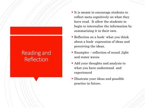 Reading And Reflecting On Texts Ppt