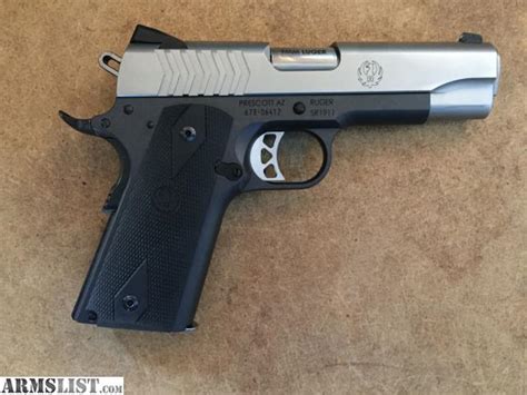 Armslist For Sale Ruger 1911 9mm Lw Commander Lnib W 4 Mags