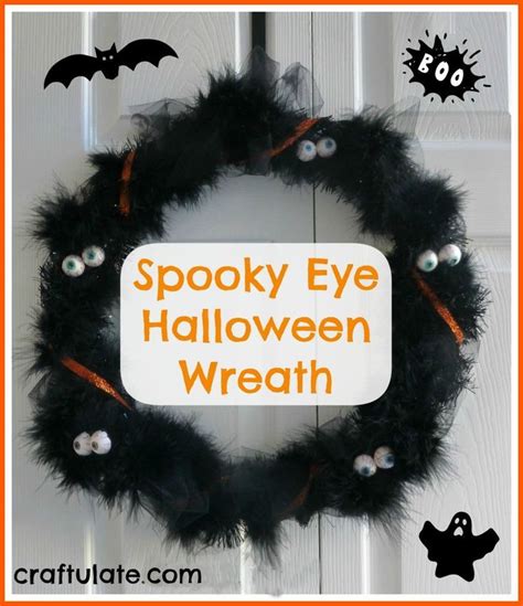 Spooky Eye Halloween Wreath Halloween Wreath Diy Halloween Wreath
