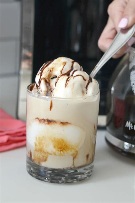 Caramel Coffee And Ice Cream Float Moms Without Answers