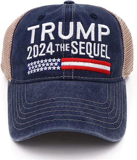 Engmoo Trump 2024 Sombrero Trump 2024 Keep America Gran Sombrero Camo Gorra De