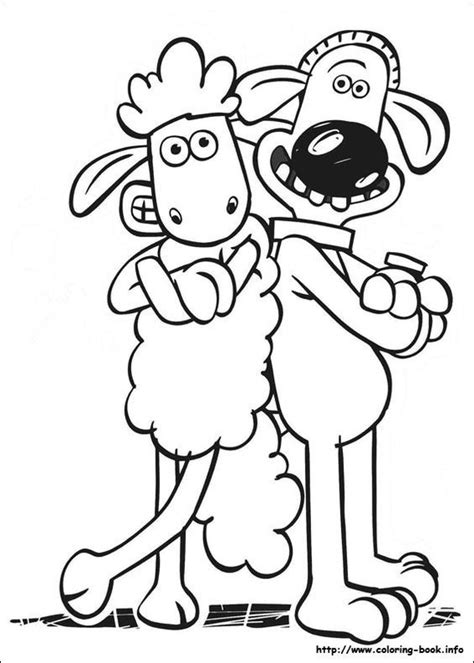 This big sheep coloring pages is one of the popular coloring pages on our website. Shaun the Sheep coloring picture | Sheep drawing, Sheep ...