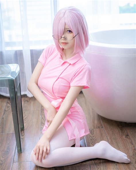 [mtcos] 喵糖映画 vol 033 chinese cute model pink nurse cosplay