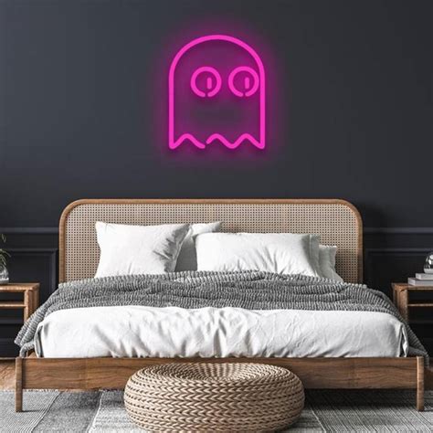 Pac Man Ghost Neon Sign By Marvellous Neon