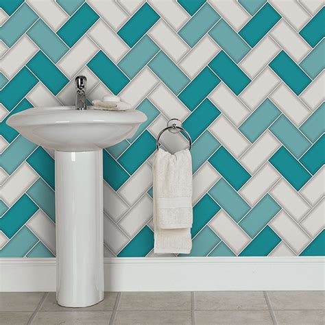 On the floors, carrara venato 2 octagon polished mosaic tile, on the walls, white glass subway tile with rope trim, and finally, on the shower and recessed shelf, carrara bianco polished 3 hexagon marble mosaic tile. HOLDEN TILING ON A ROLL TILE GLITTER TEXTURED WALLPAPER ...