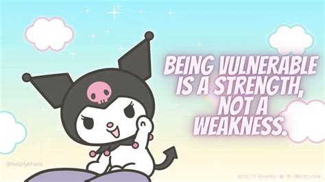 Kuromi Sanrio Being Vulnerable Is A Strength Not A Weakness In 2023