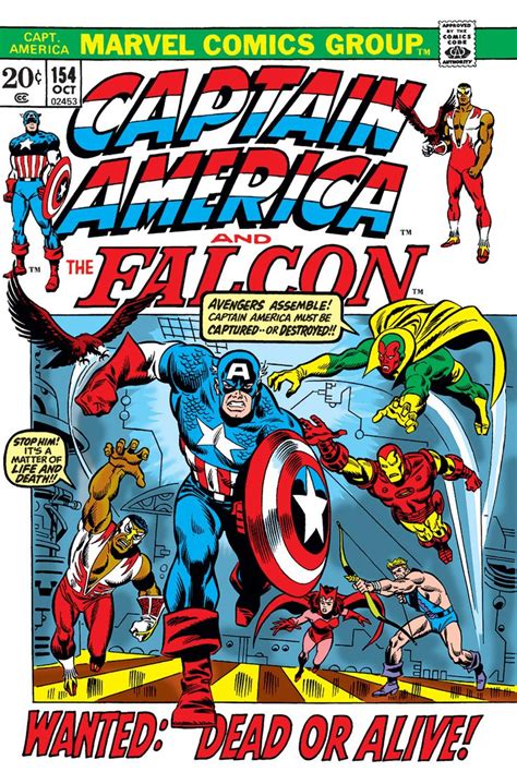 Captain America 1968 154 Comics Captain America Comic Book