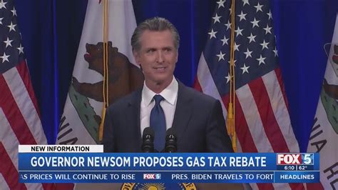 Newsom Gas Tax Rebate