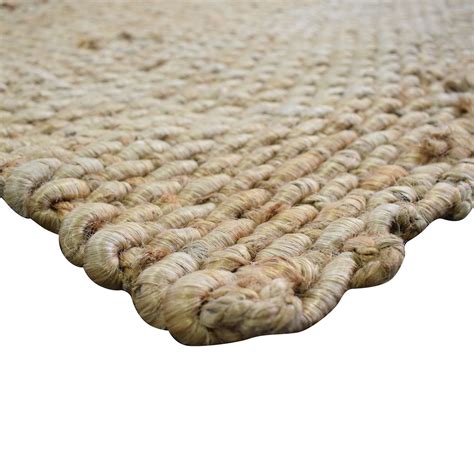 64 Off Nuloom Nuloom Natural Jute Hand Woven Chunky Rug Decor